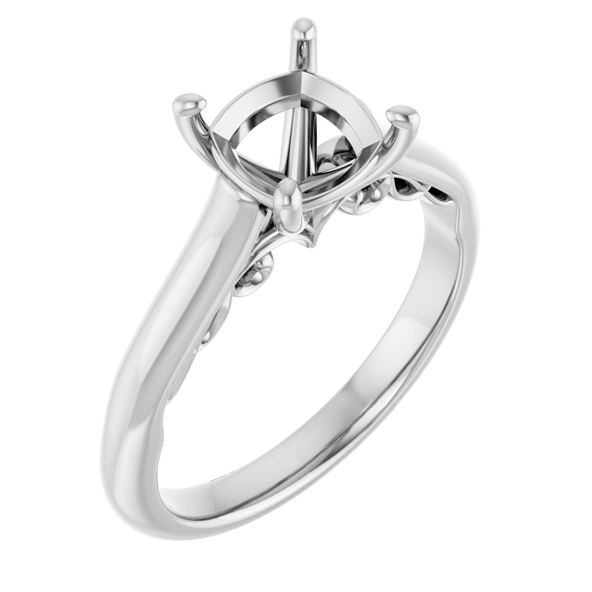 Sculptural Engagement Ring