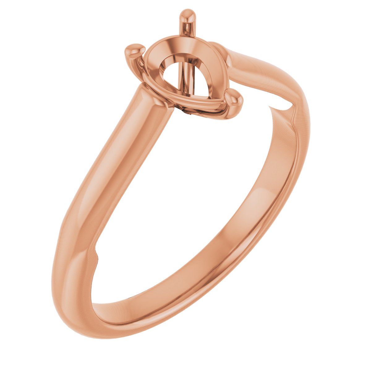 Sculptural Engagement Ring