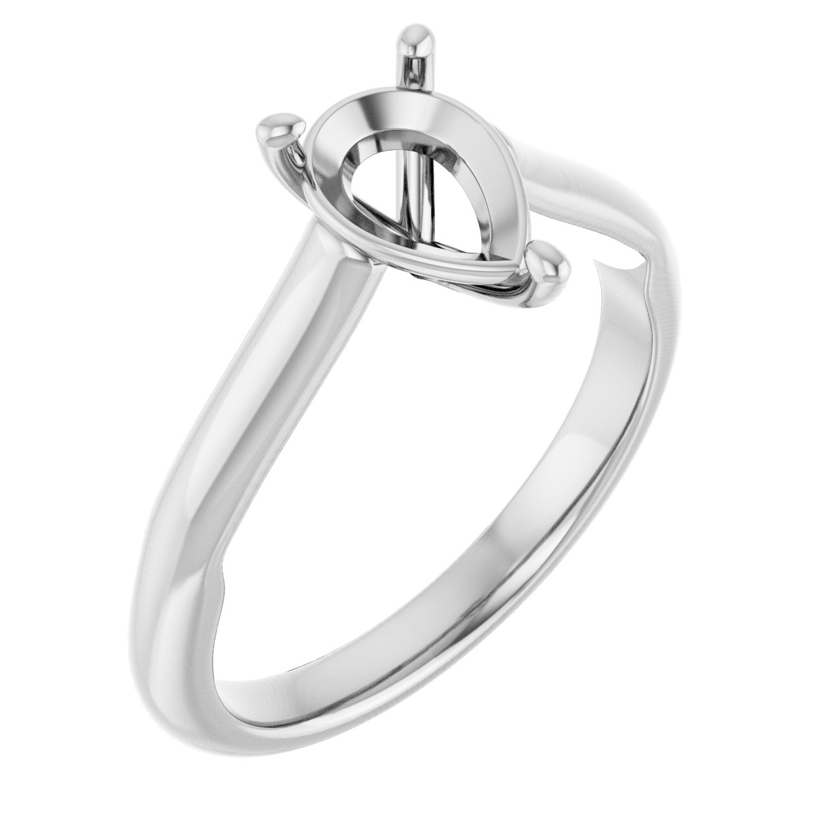 Sculptural Engagement Ring