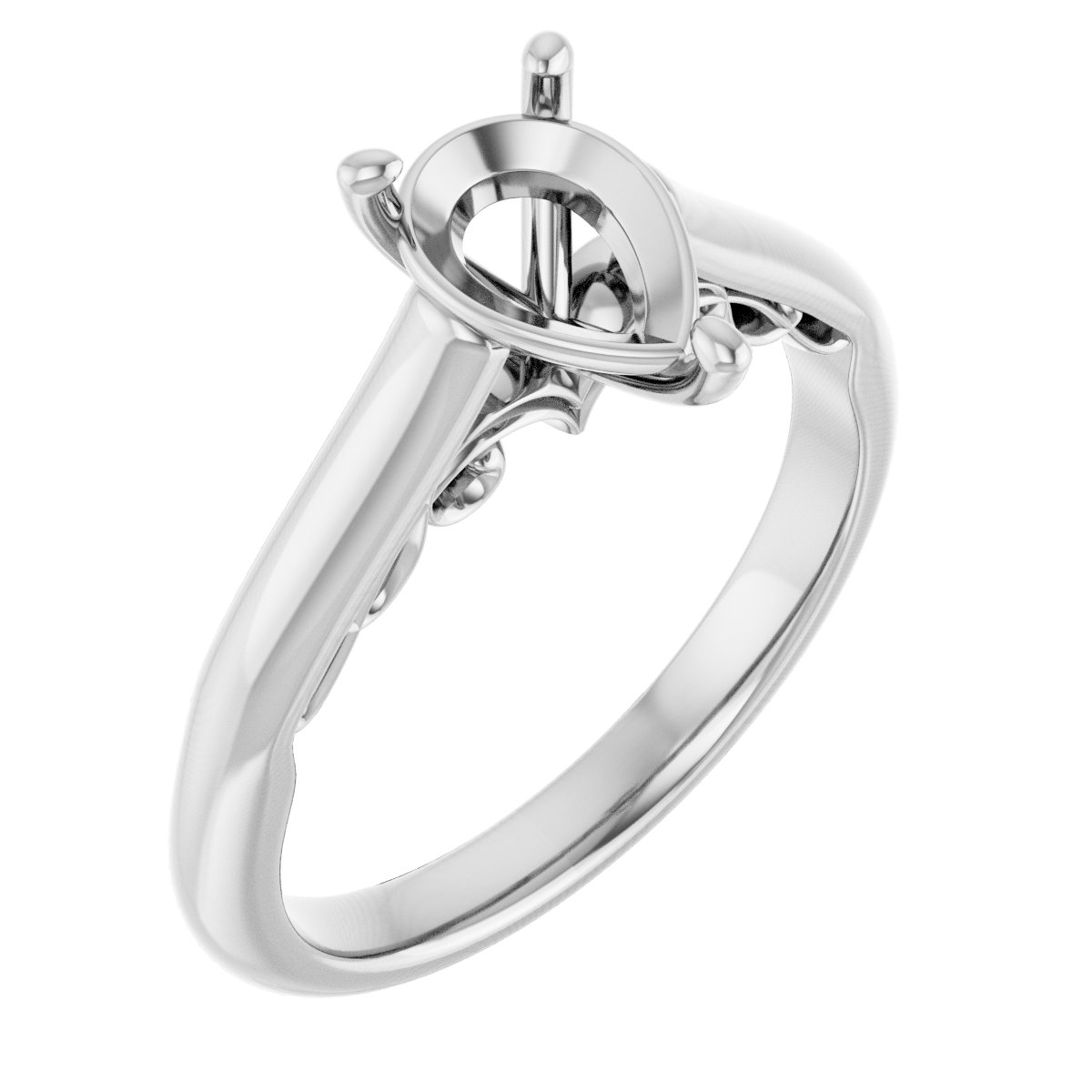 Sculptural Engagement Ring