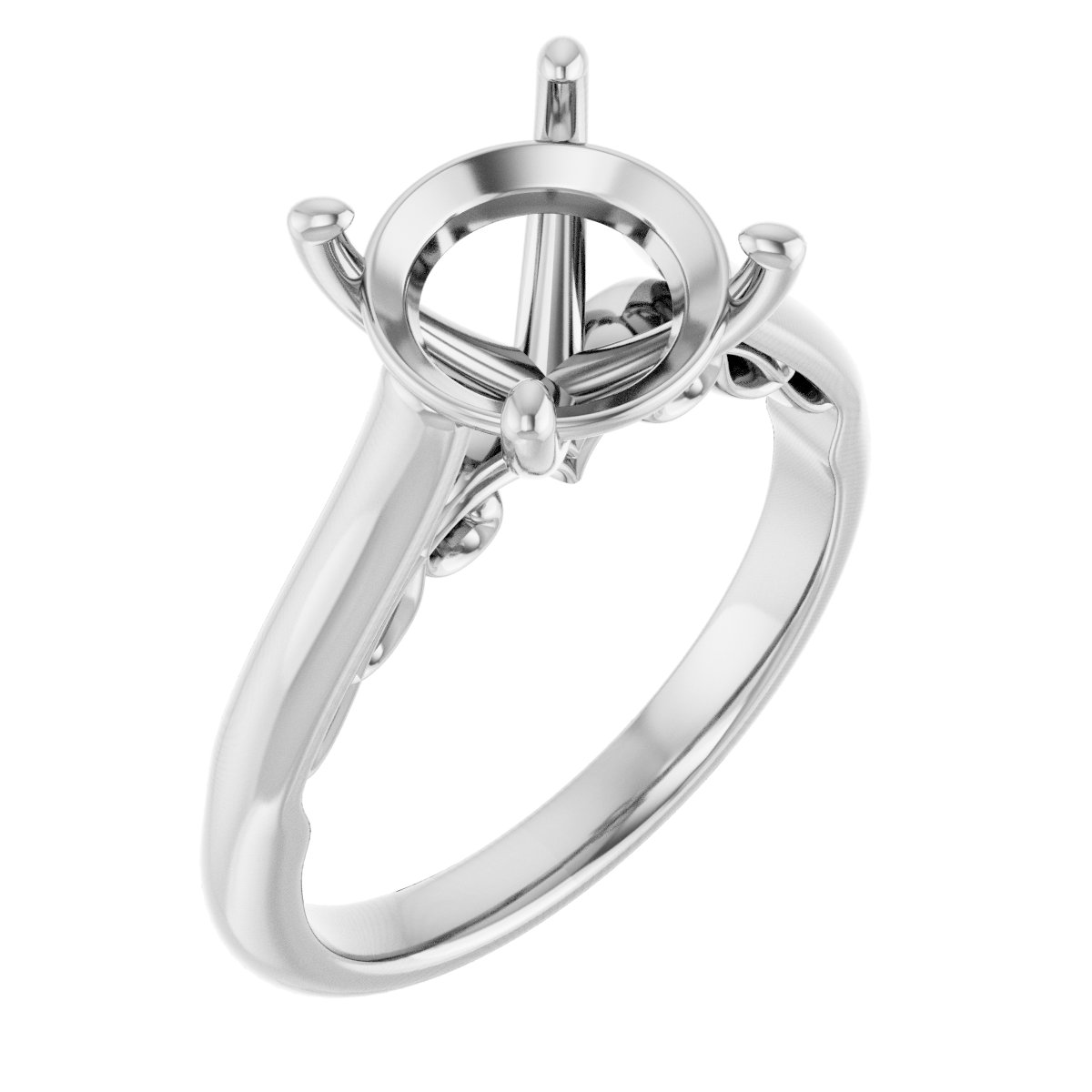 Sculptural Engagement Ring