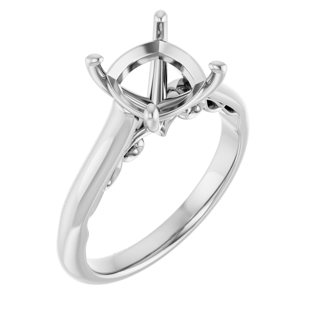 Sculptural Engagement Ring