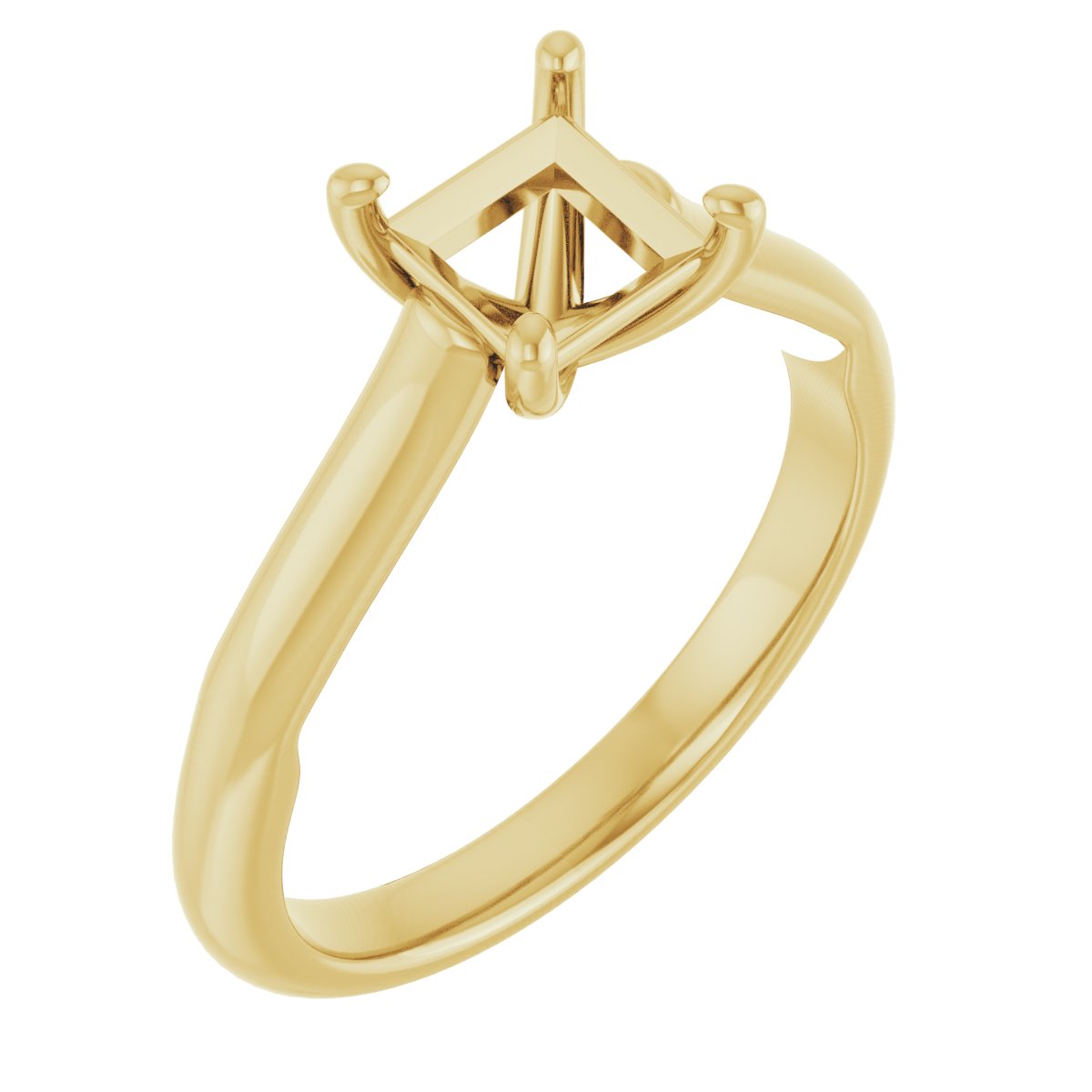 Sculptural Engagement Ring