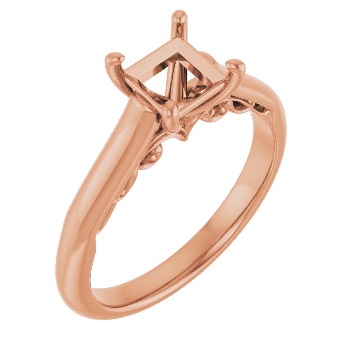 Sculptural Engagement Ring