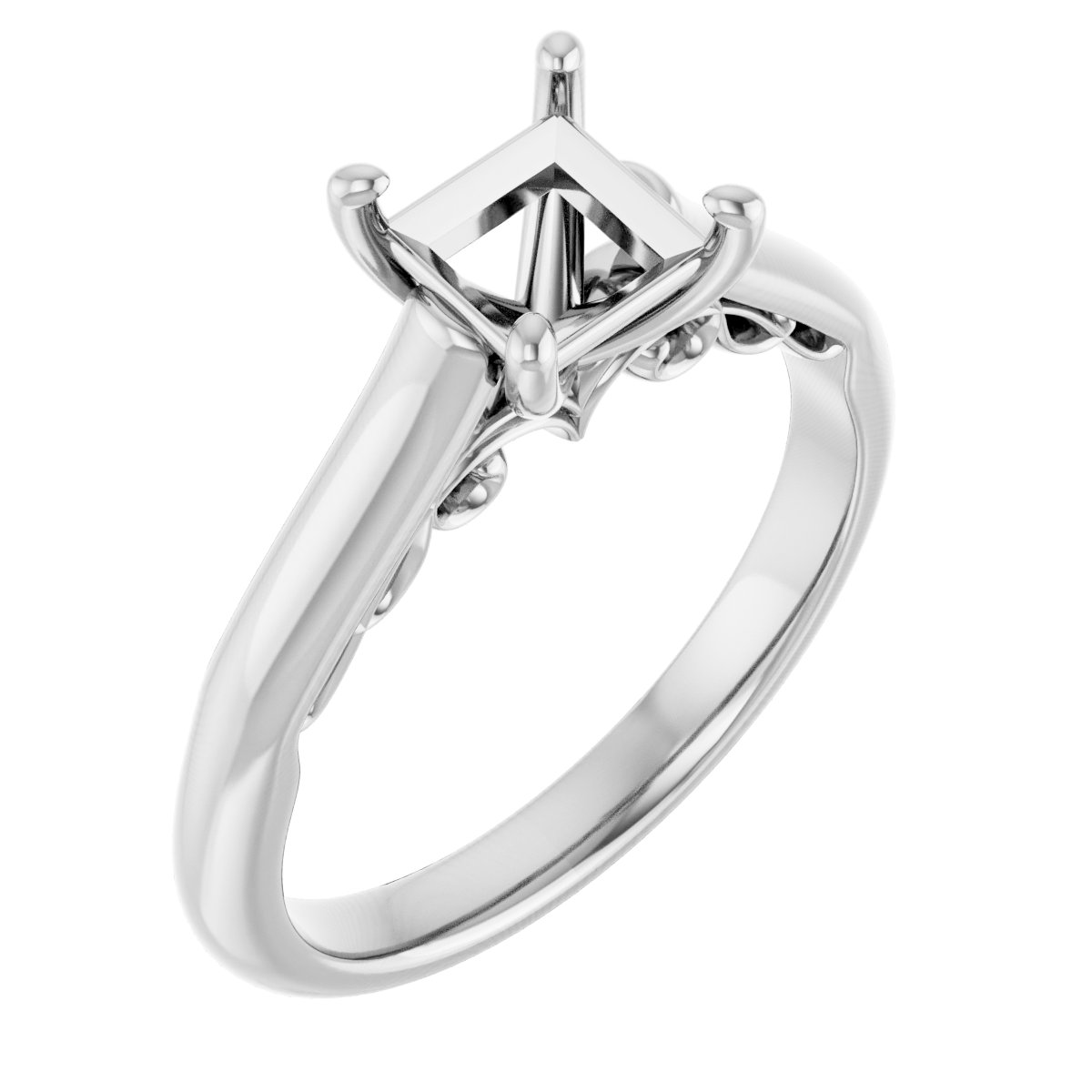 Sculptural Engagement Ring