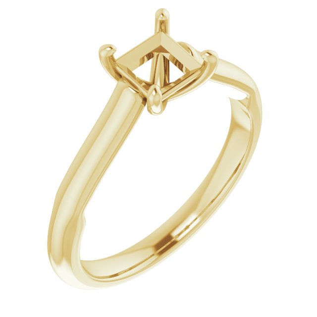Sculptural Engagement Ring