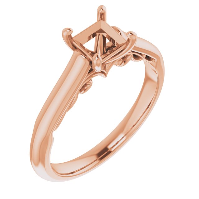Sculptural Engagement Ring