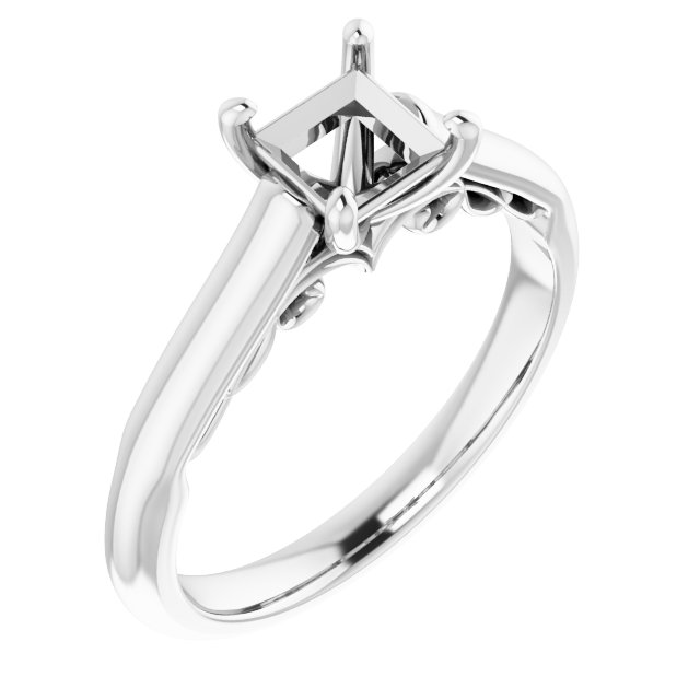 Sculptural Engagement Ring