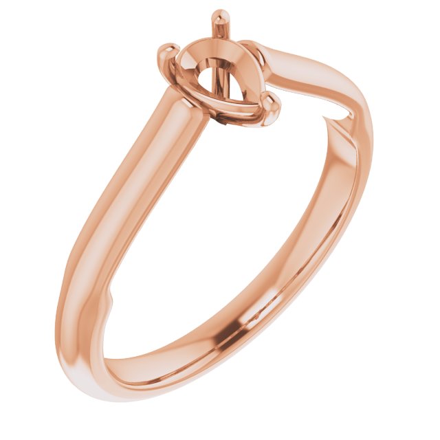 Sculptural Engagement Ring