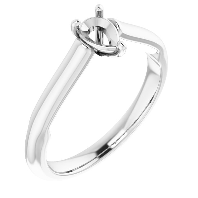 Sculptural Engagement Ring