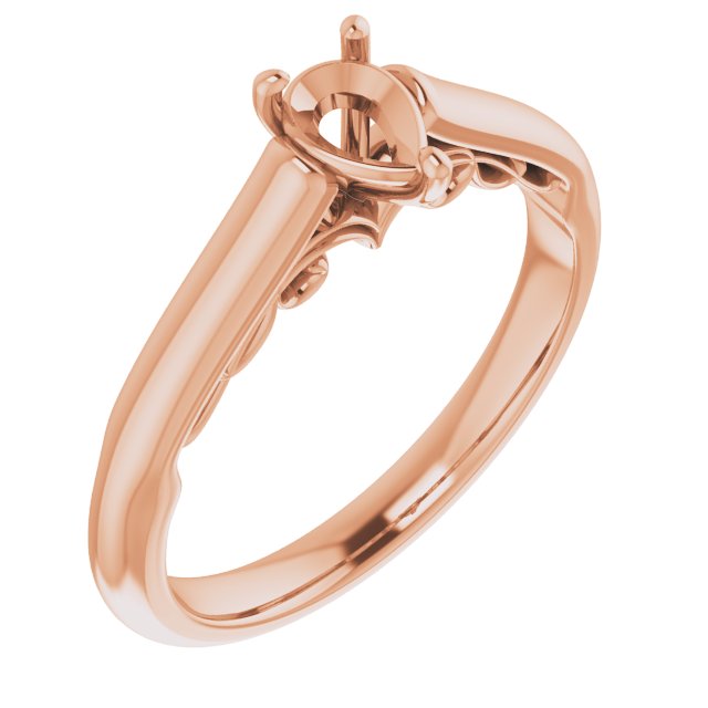 Sculptural Engagement Ring