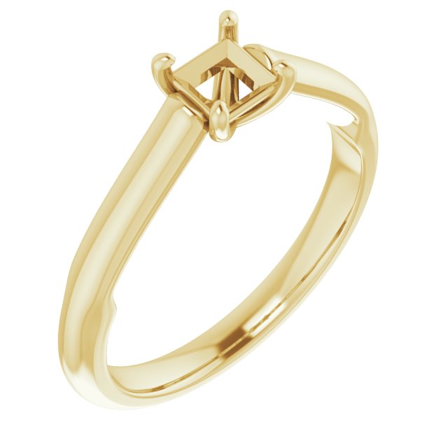 Sculptural Engagement Ring