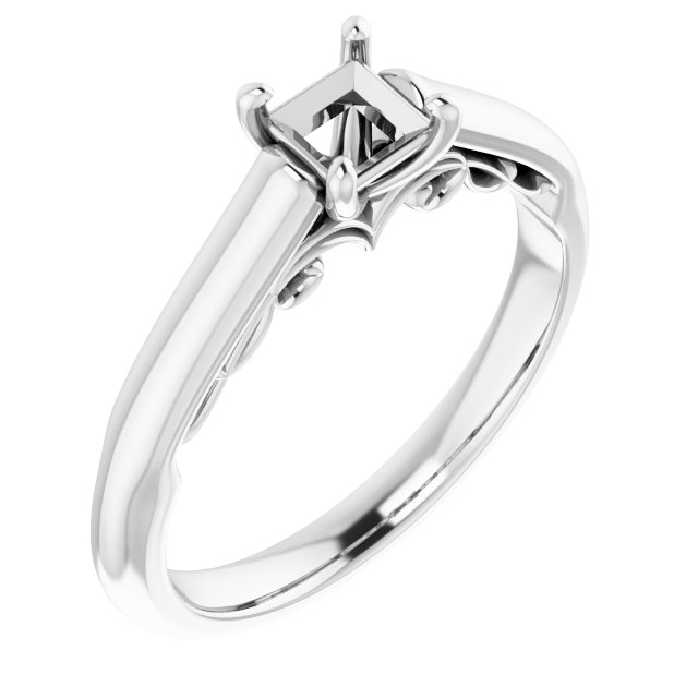 Sculptural Engagement Ring