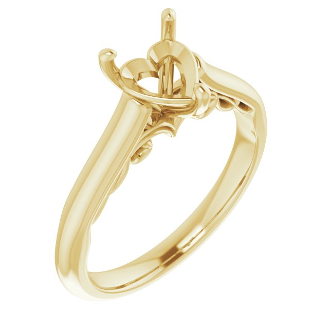 Sculptural Engagement Ring