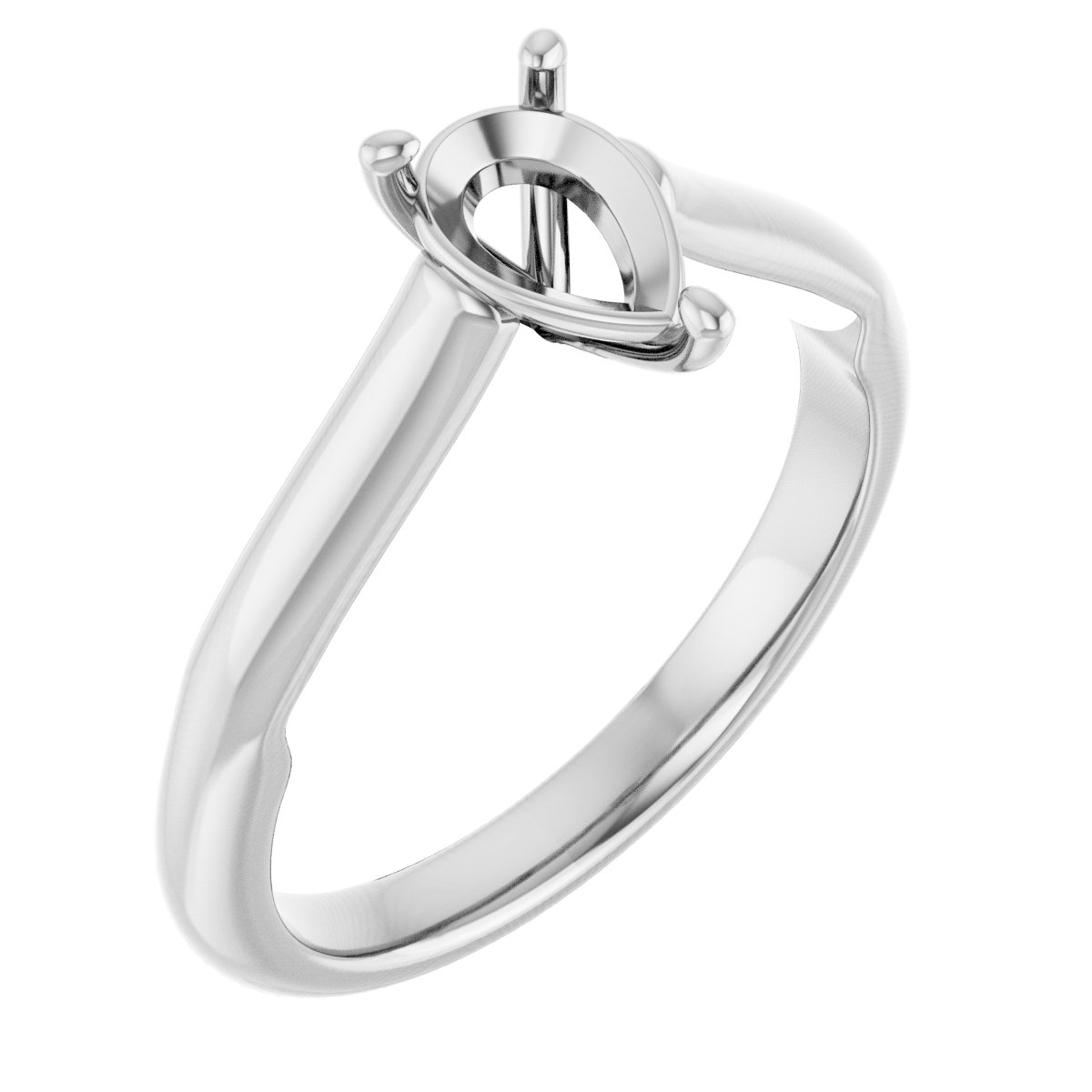 Sculptural Engagement Ring