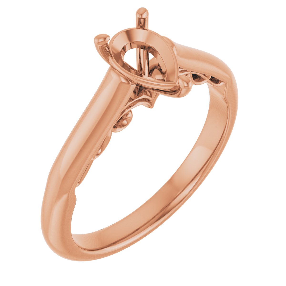 Sculptural Engagement Ring