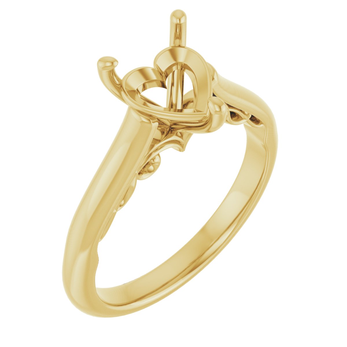 Sculptural Engagement Ring