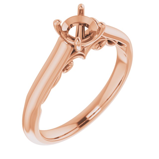 Sculptural Engagement Ring