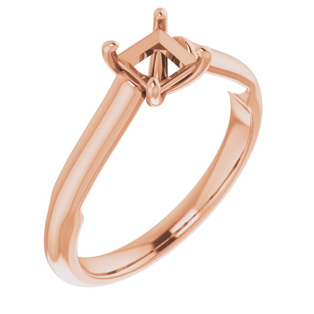 Sculptural Engagement Ring