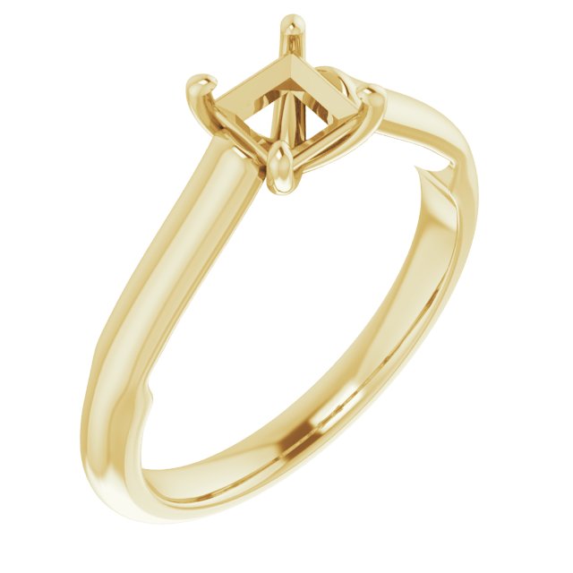 Sculptural Engagement Ring