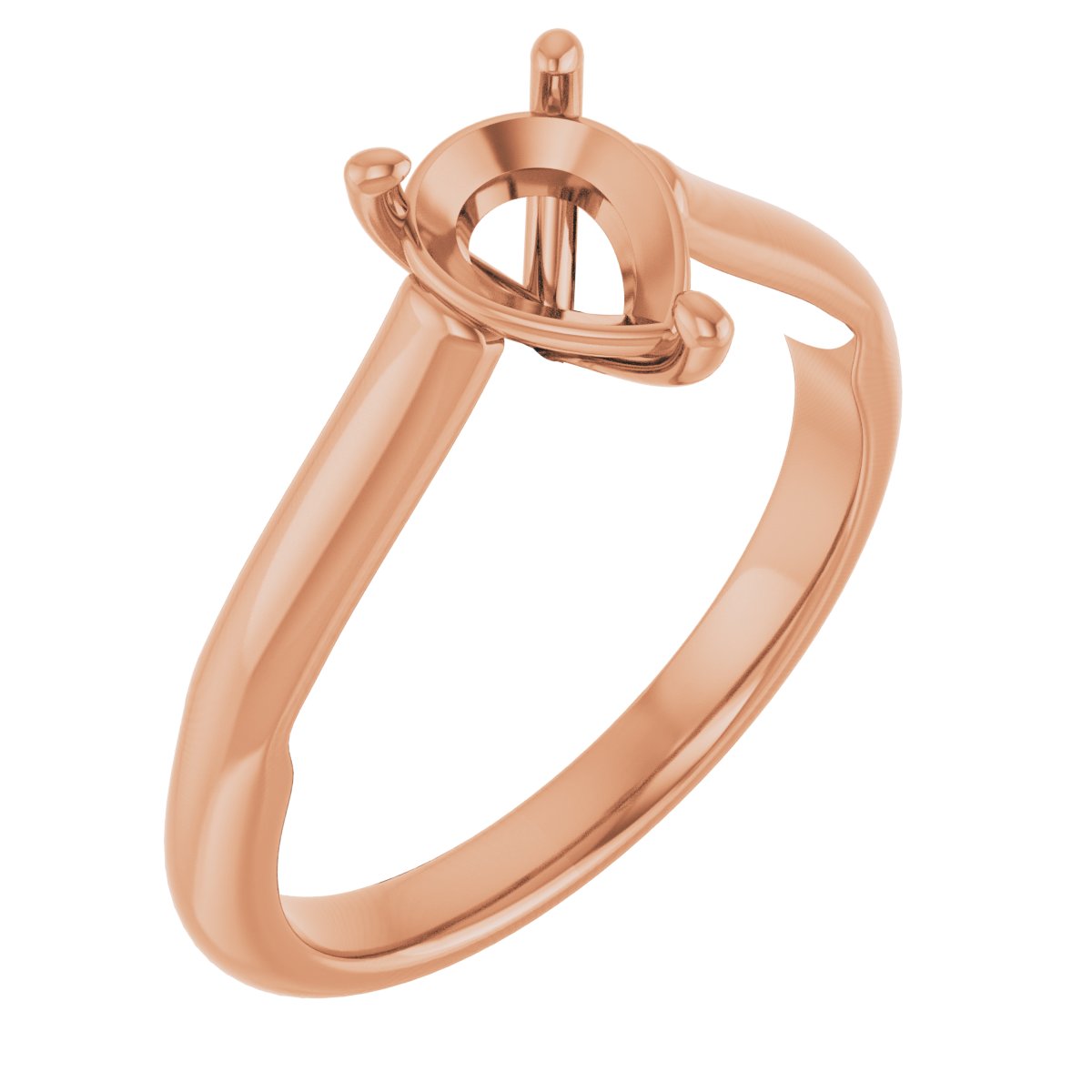 Sculptural Engagement Ring
