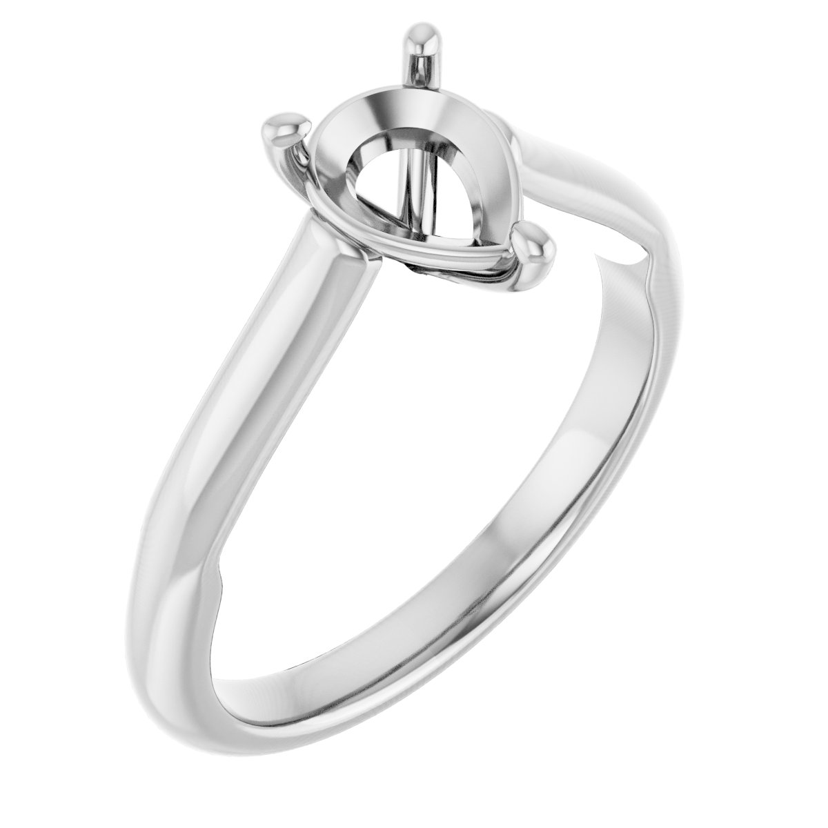 Sculptural Engagement Ring