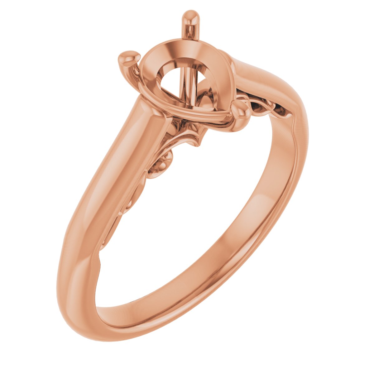 Sculptural Engagement Ring