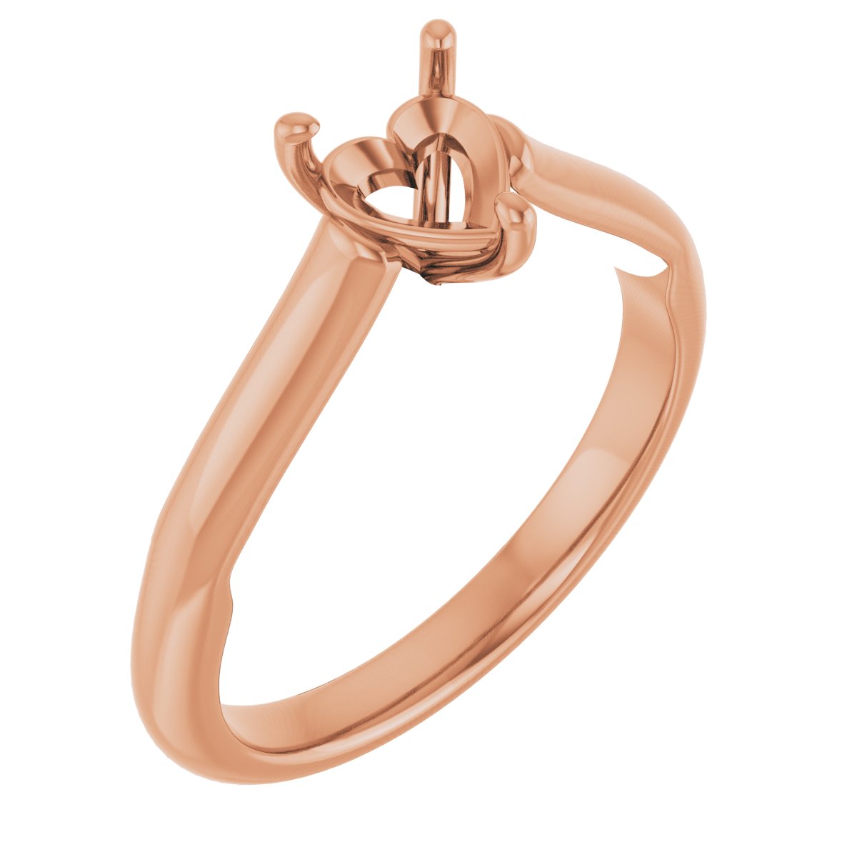 Sculptural Engagement Ring