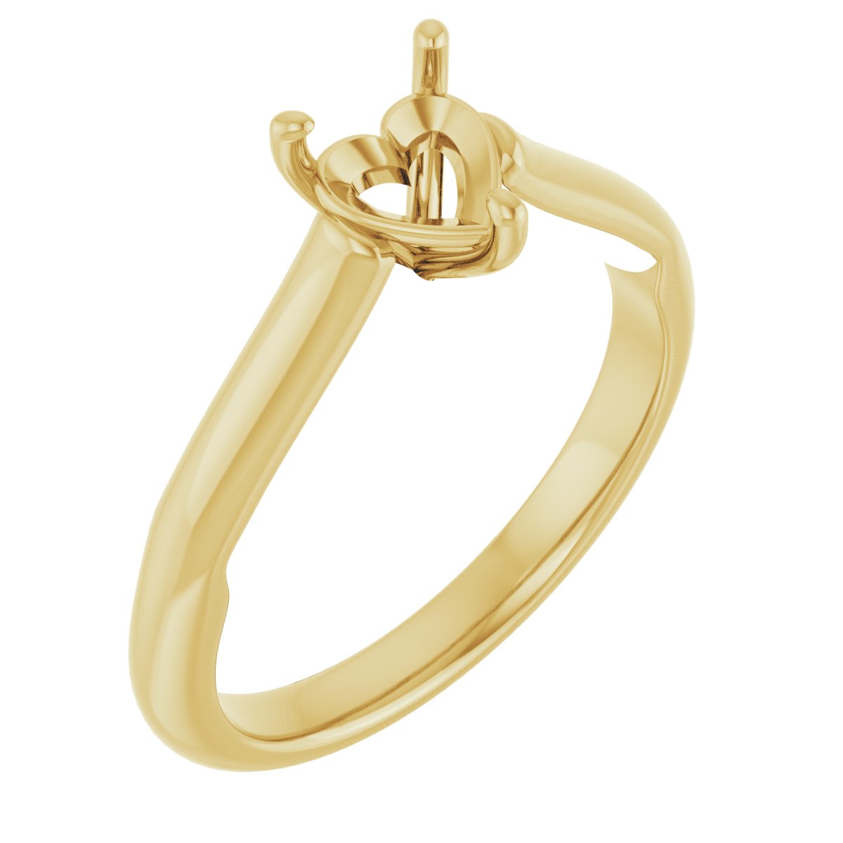 Sculptural Engagement Ring