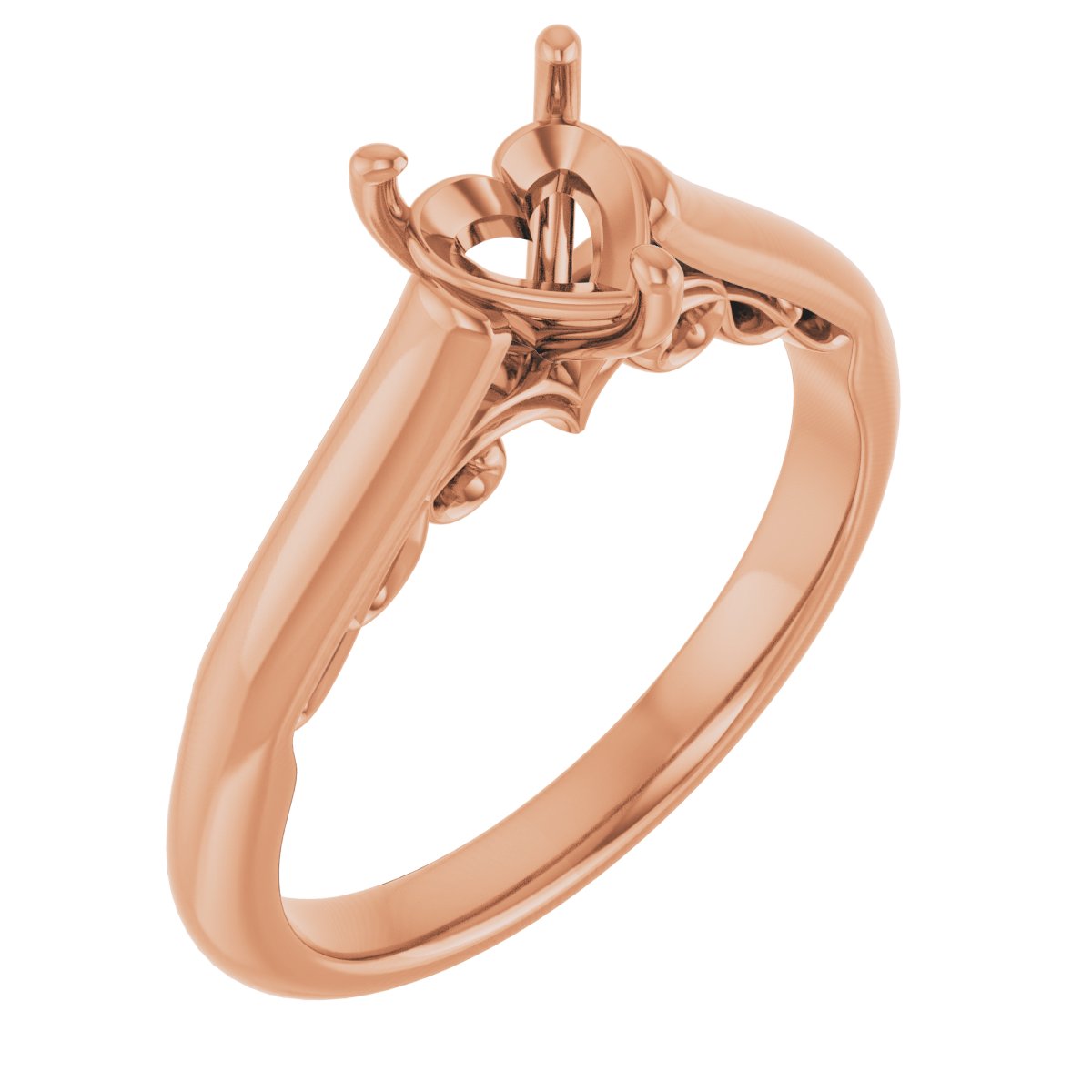 Sculptural Engagement Ring