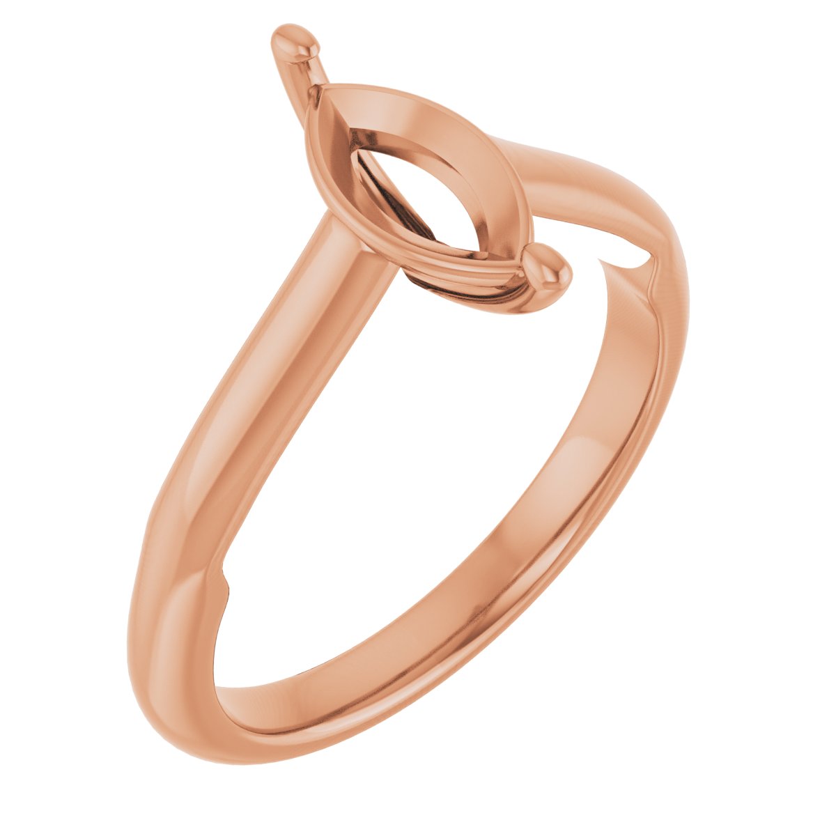 Sculptural Engagement Ring