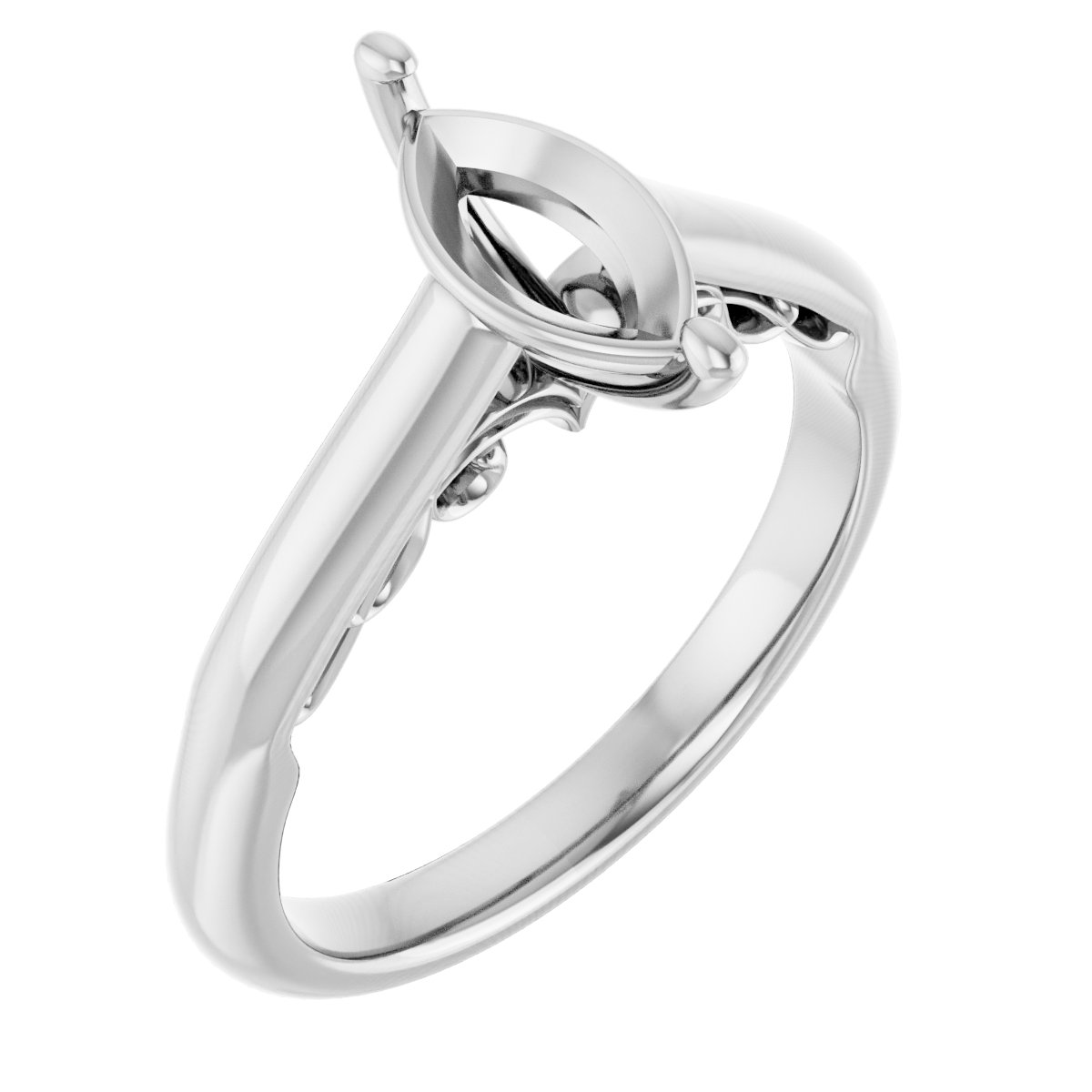 Sculptural Engagement Ring