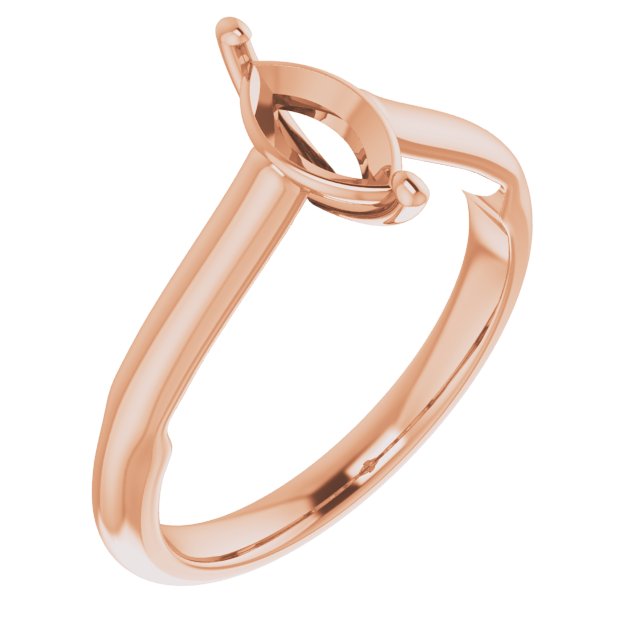 Sculptural Engagement Ring