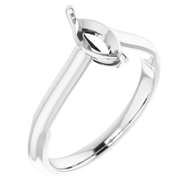 Sculptural Engagement Ring