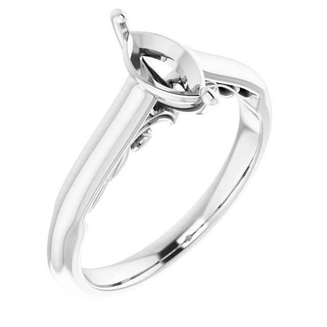 Sculptural Engagement Ring