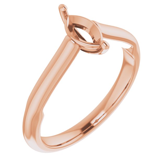 Sculptural Engagement Ring