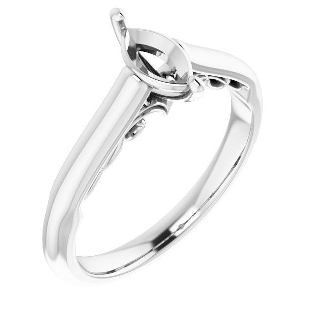 Sculptural Engagement Ring