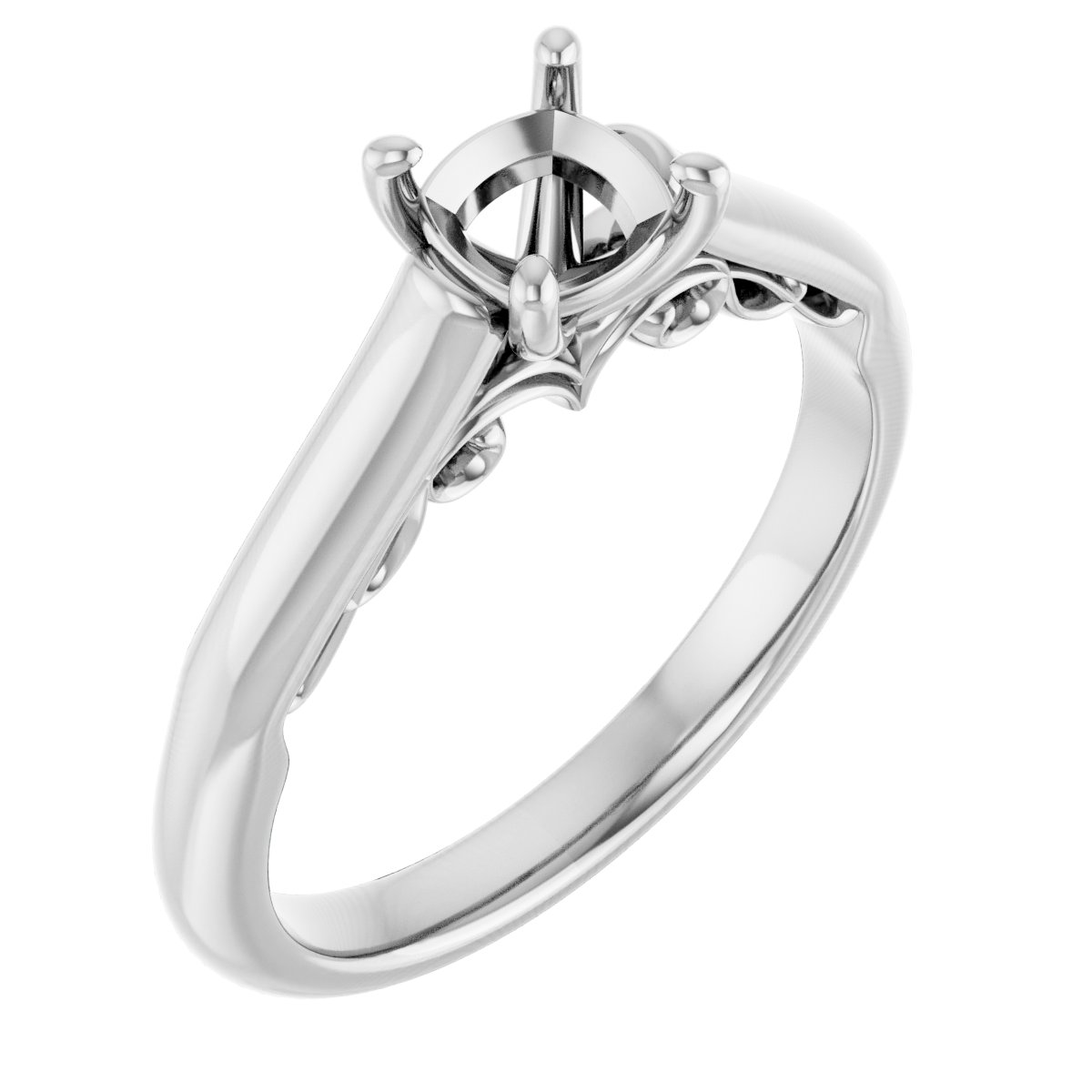 Sculptural Engagement Ring