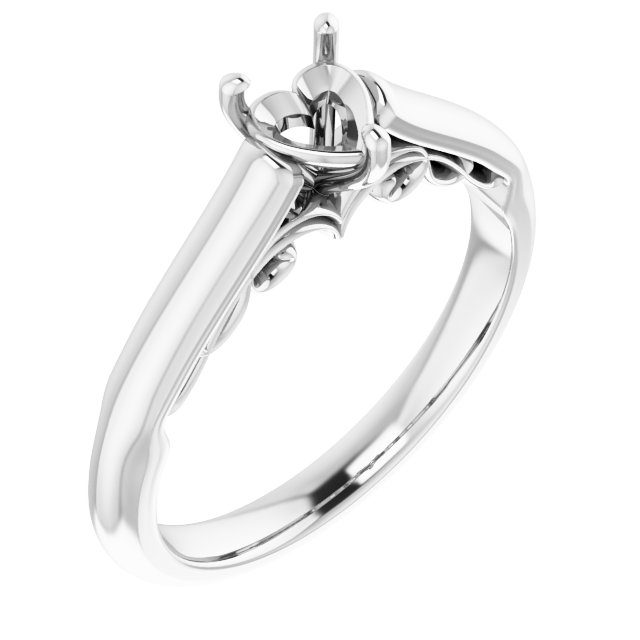 Sculptural Engagement Ring