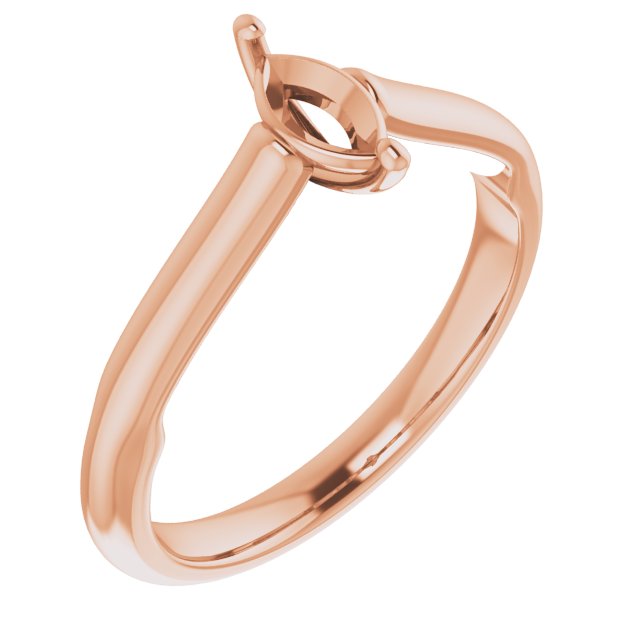 Sculptural Engagement Ring