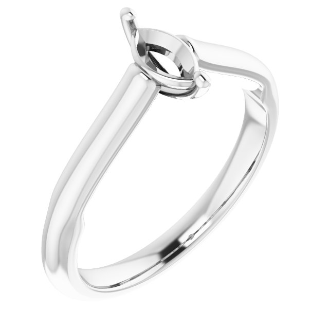 Sculptural Engagement Ring