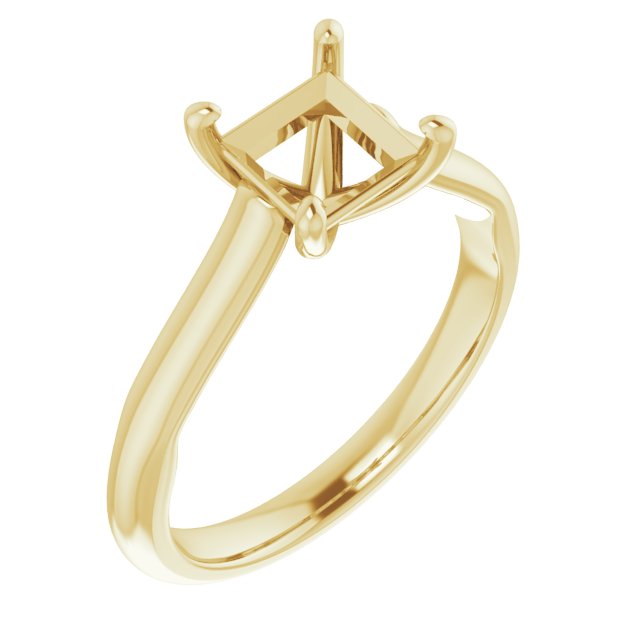 Sculptural Engagement Ring