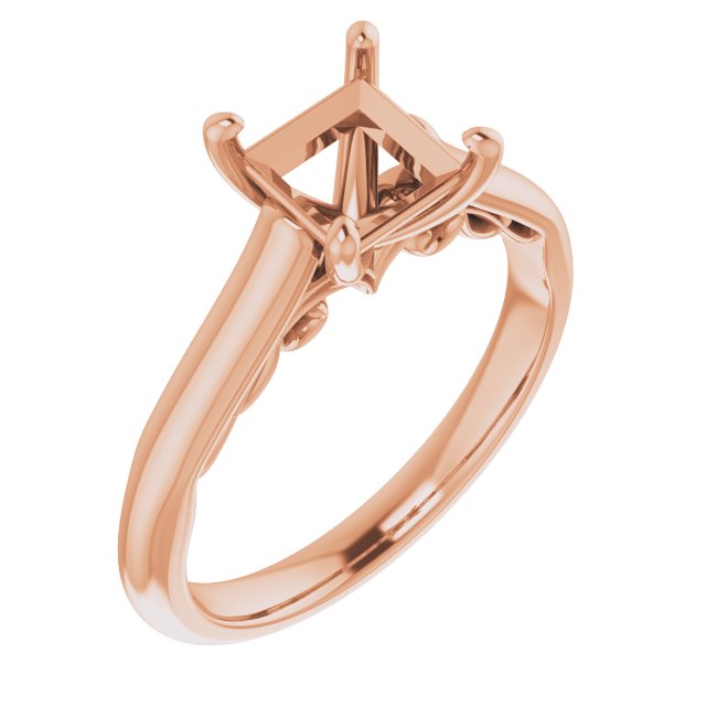 Sculptural Engagement Ring