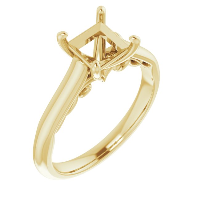 Sculptural Engagement Ring