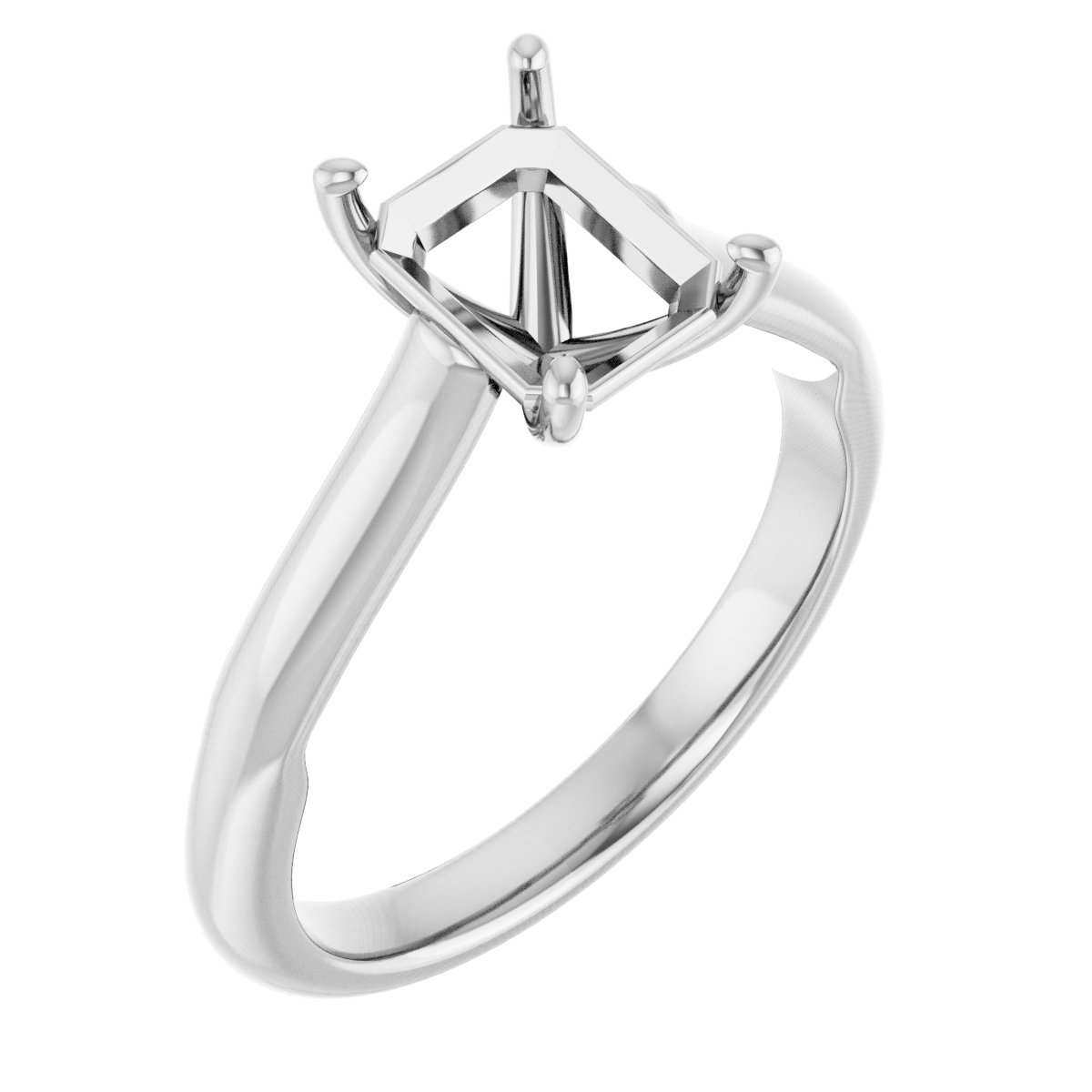 Sculptural Engagement Ring