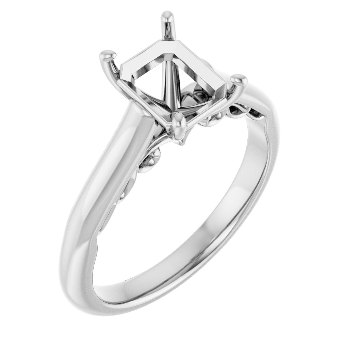 Sculptural Engagement Ring