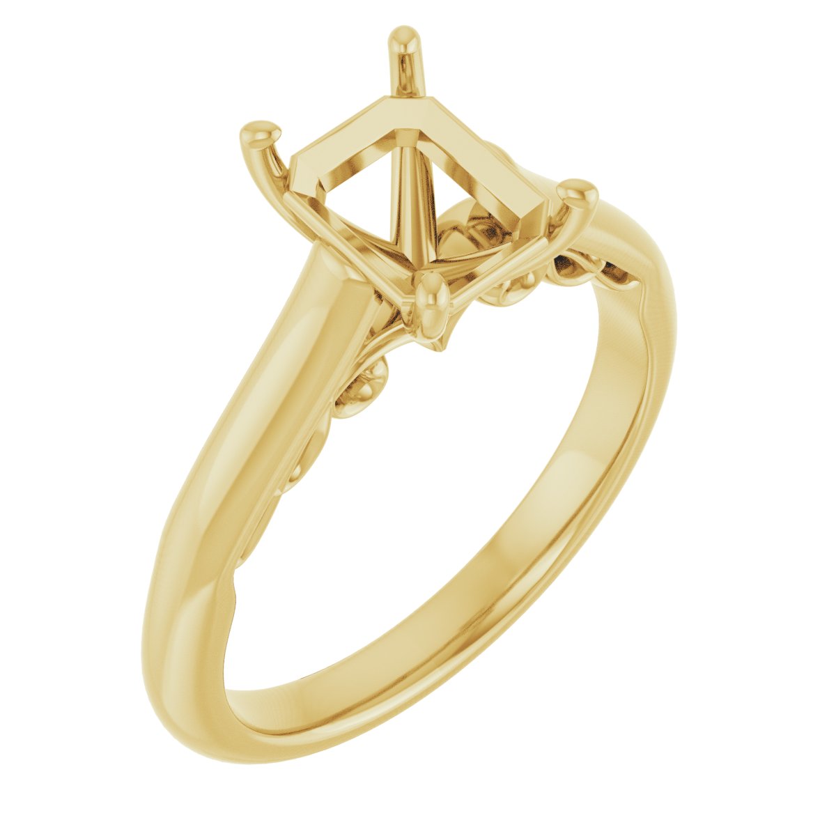 Sculptural Engagement Ring