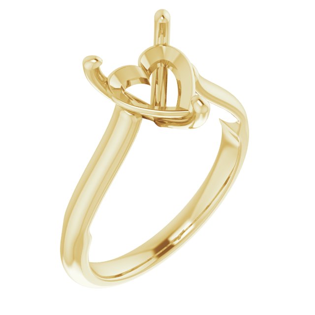 Sculptural Engagement Ring