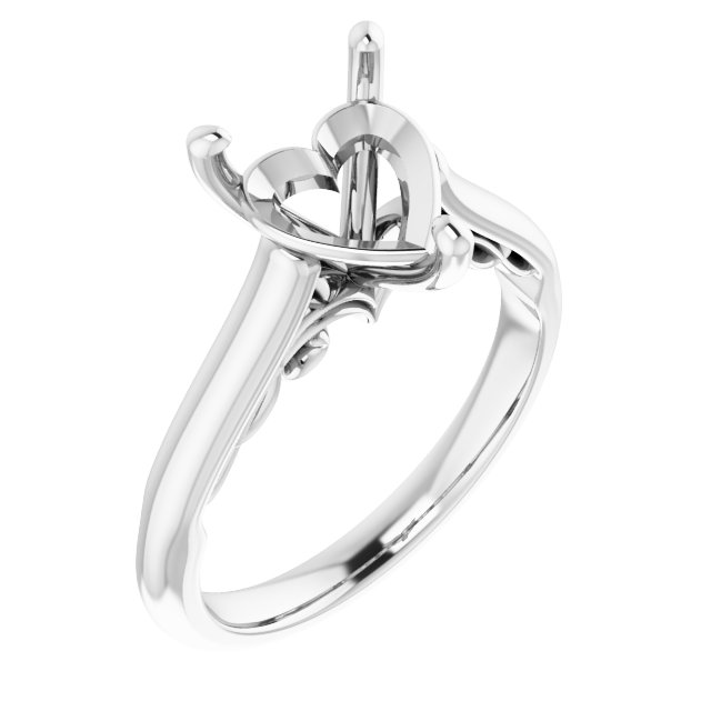 Sculptural Engagement Ring