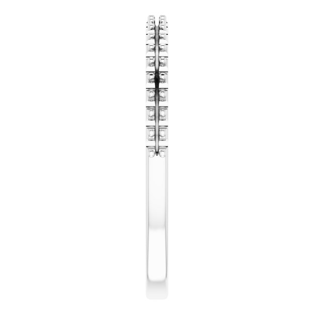 Band Mounting for 8x4 mm Marquise Ring view 4